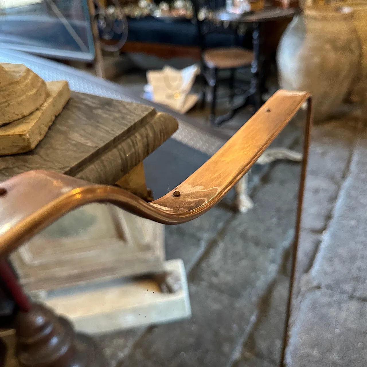 Wall mirror in shield shape by Gio Ponti, 1950s 11