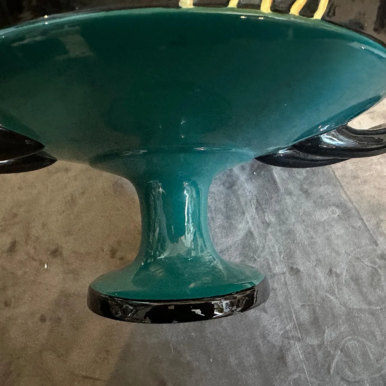 Art Deco Gio Ponti style ceramic centrepiece by Vibi, 1930s 11