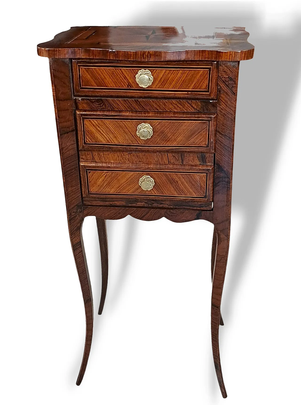 Napoleon III cabinet in bois de rose, 19th century 2