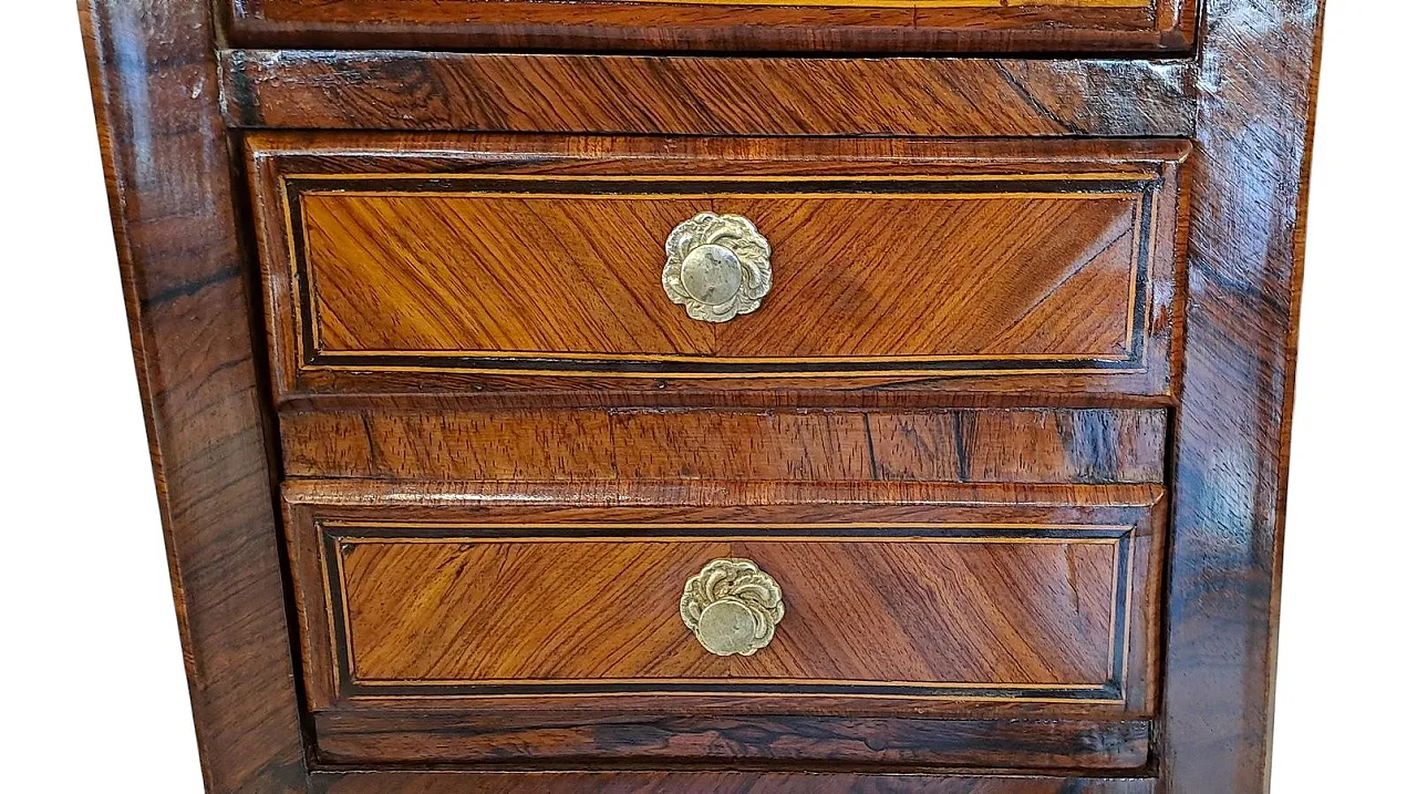 Napoleon III cabinet in bois de rose, 19th century 8