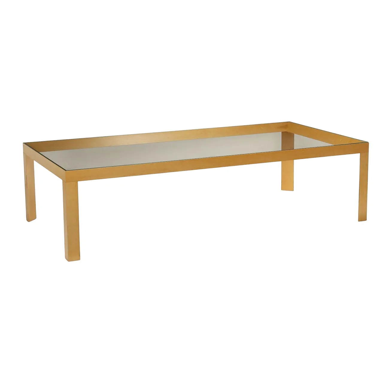 Tavolo grande in vetro e alluminio, anni '90 1