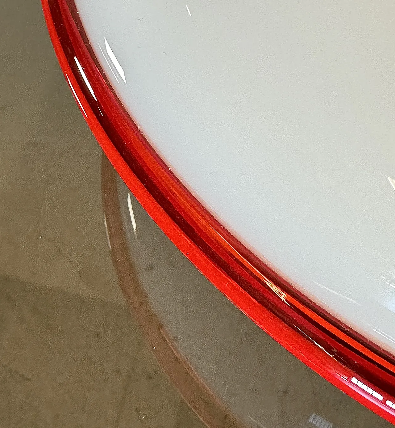 3 Ceiling lights in Murano glass by brothers Toso, 1970s 10