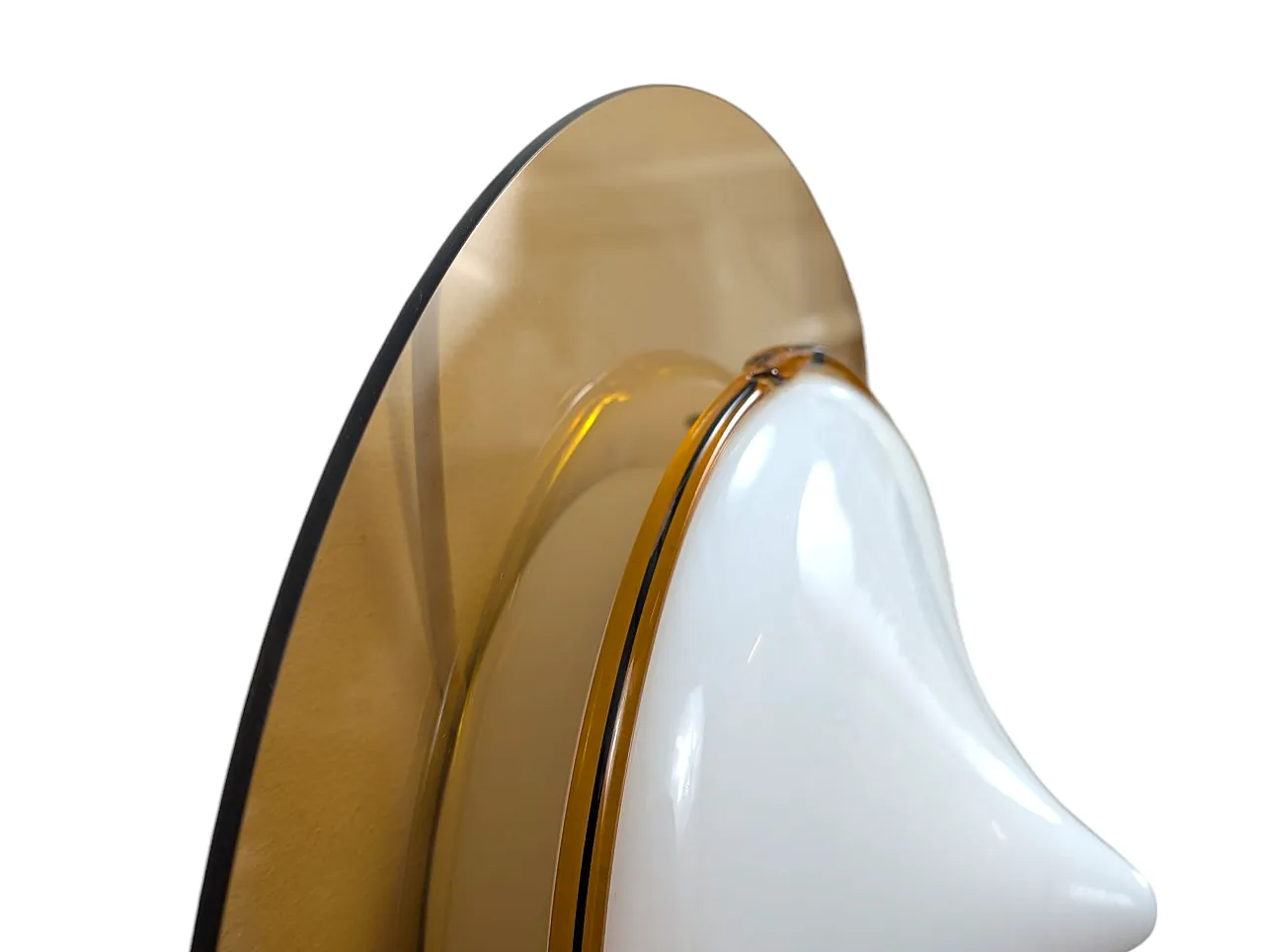 Coppia di appliques in vetro di Murano, anni '70 3