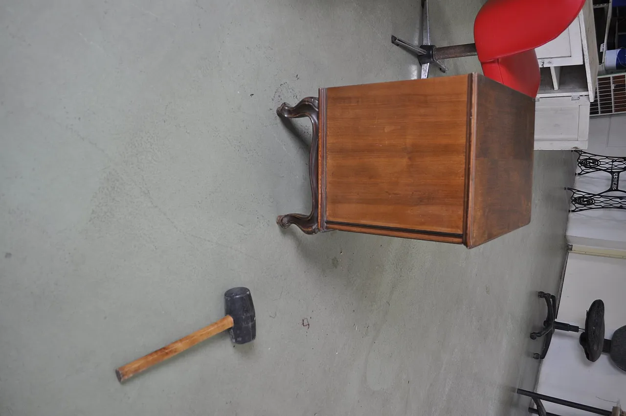 Mobiletto antico barocco, fine '800 2