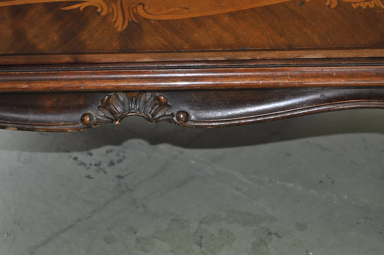 Mobiletto antico barocco, fine '800 7