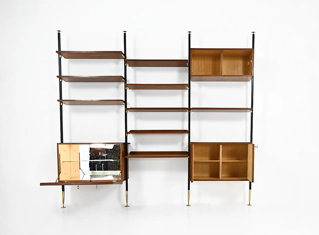 Italian Wall Unit, 1960s 4