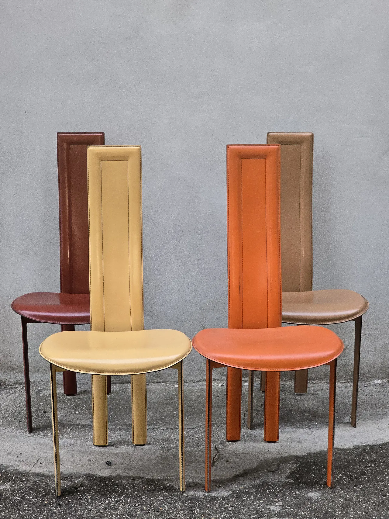 4 chairs by Cattelan Italia, 90s 1