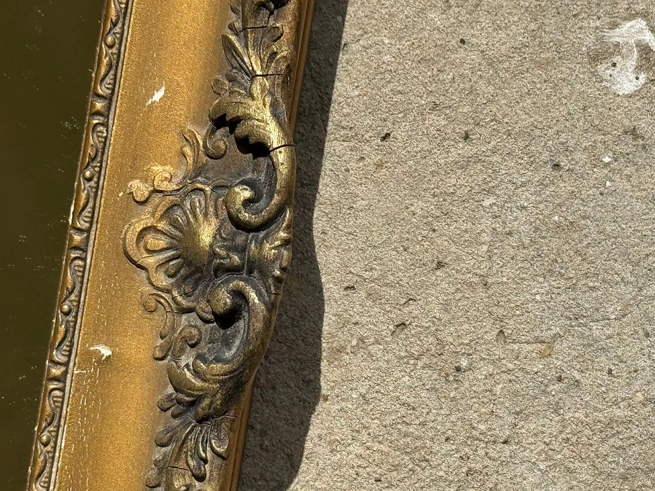 Specchio Biedermeier piccolo in legno, '800 3