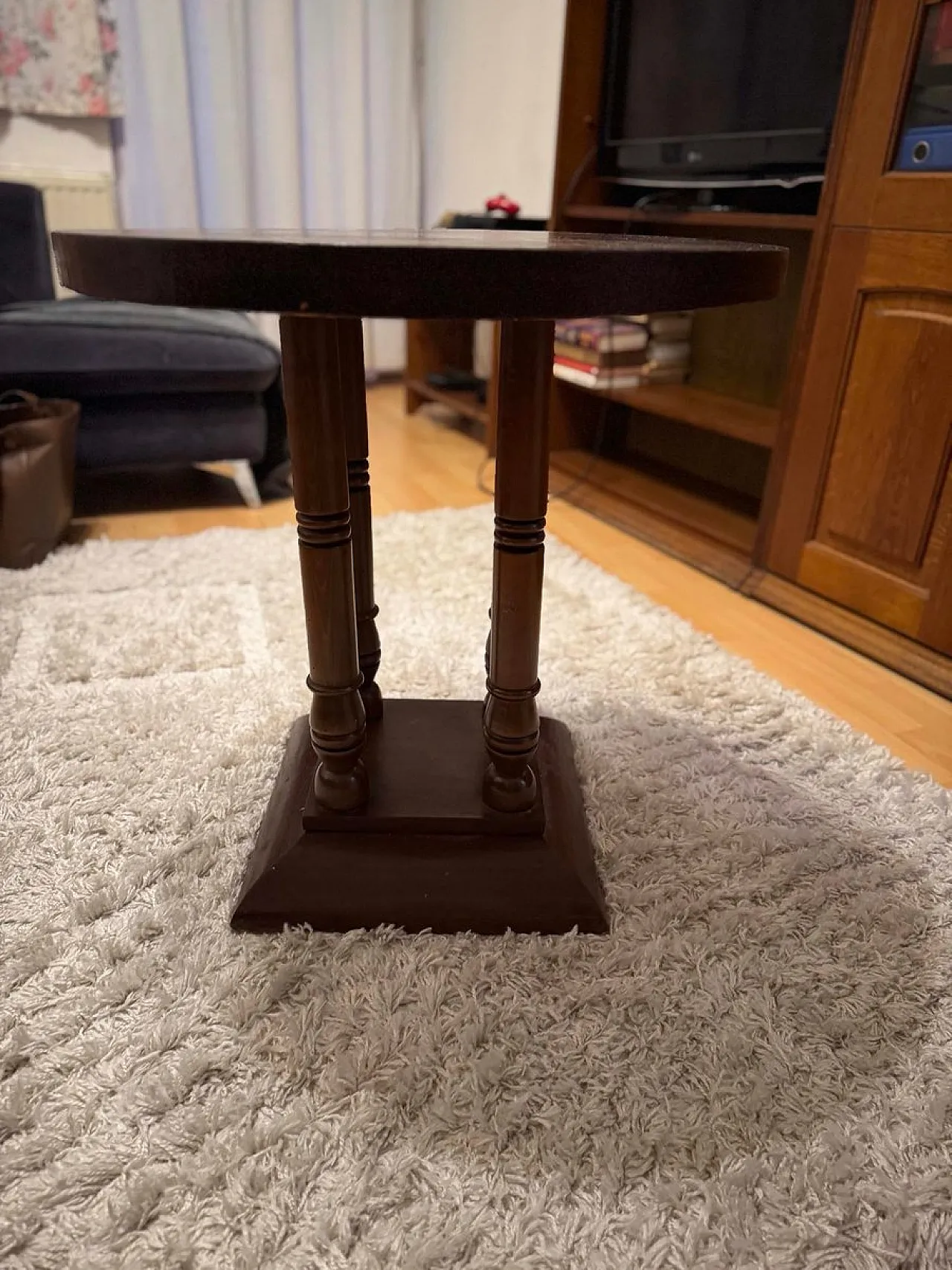 Art Deco round side table, 1930s 4