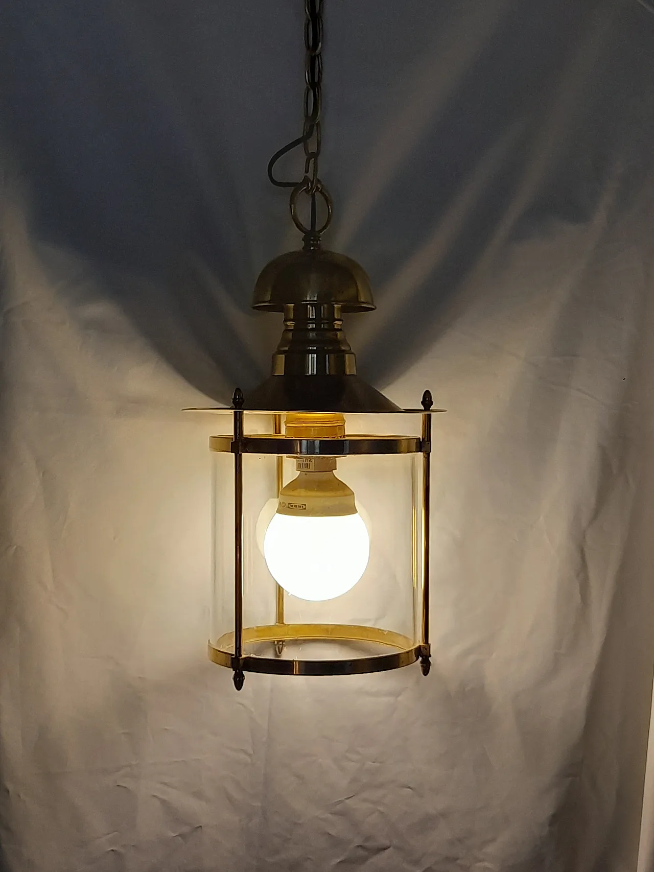 Pair of maritime style lamps, 70s 3