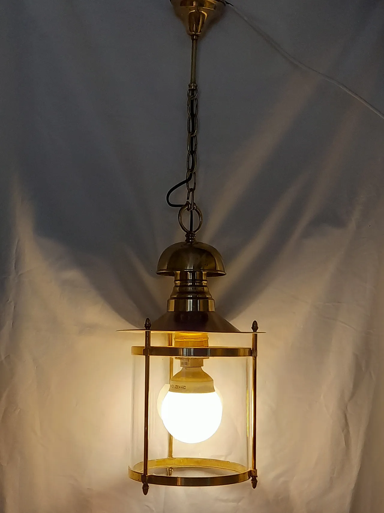 Pair of maritime style lamps, 70s 5