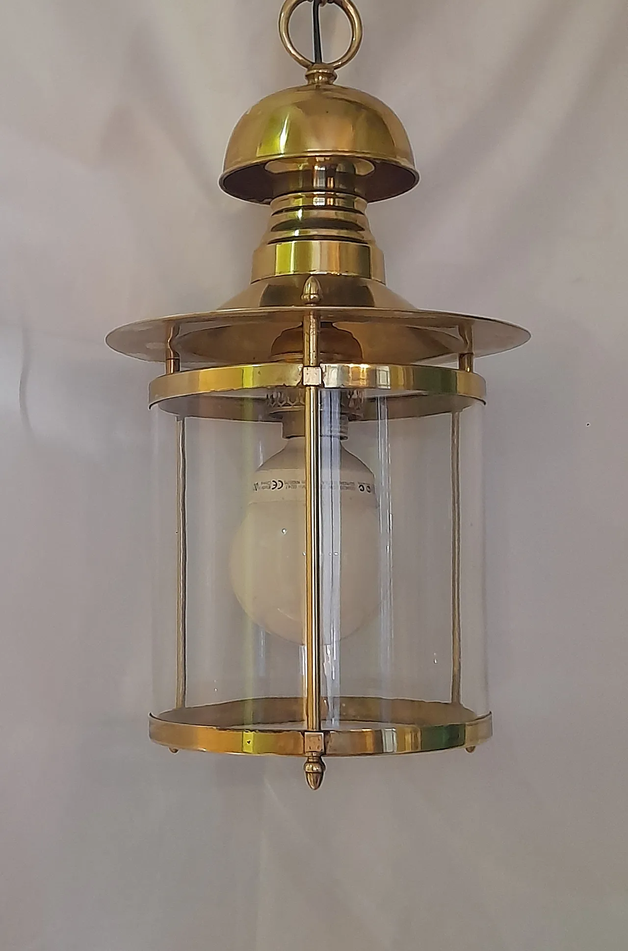 Pair of maritime style lamps, 70s 11