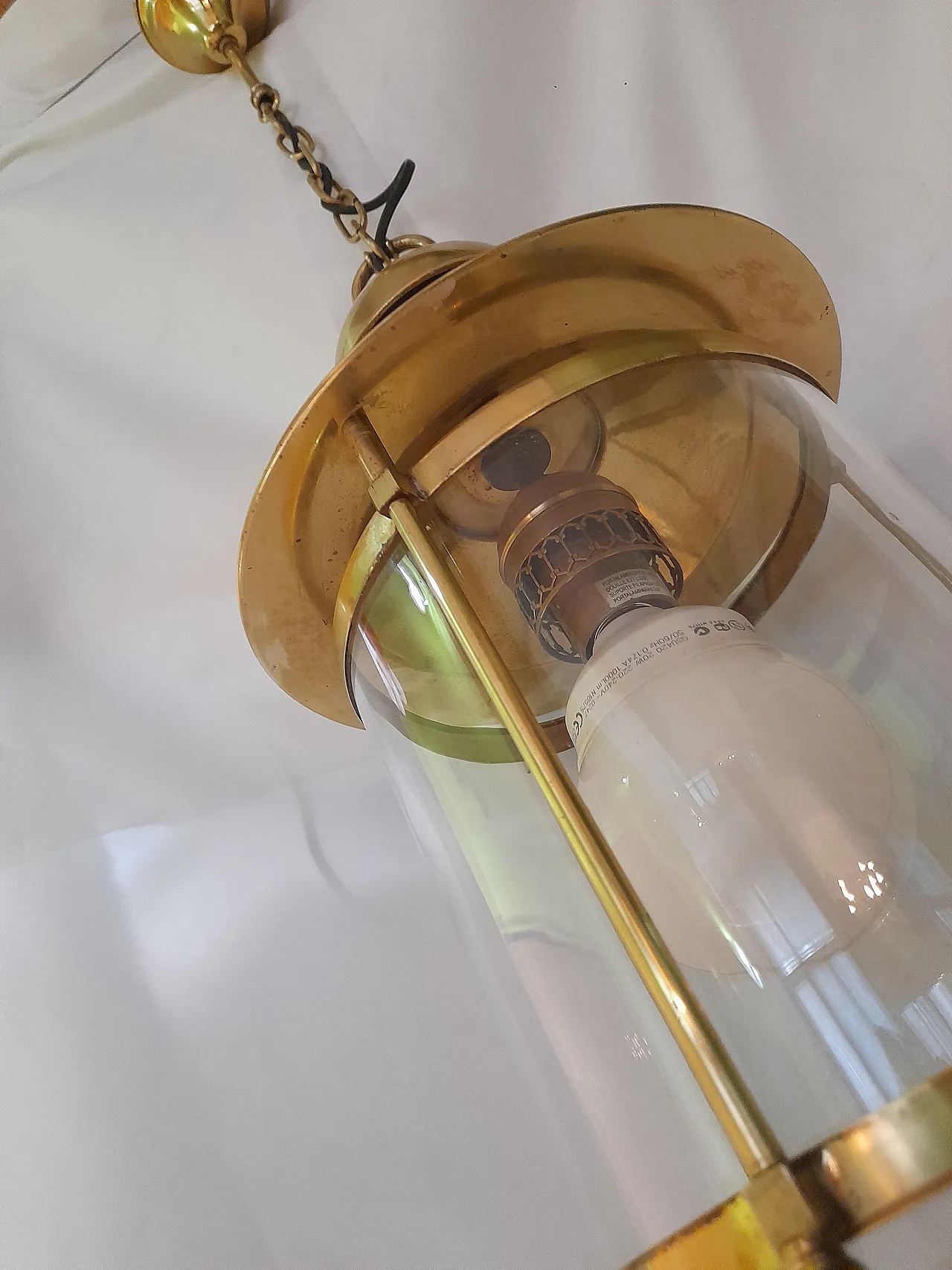 Pair of maritime style lamps, 70s 16