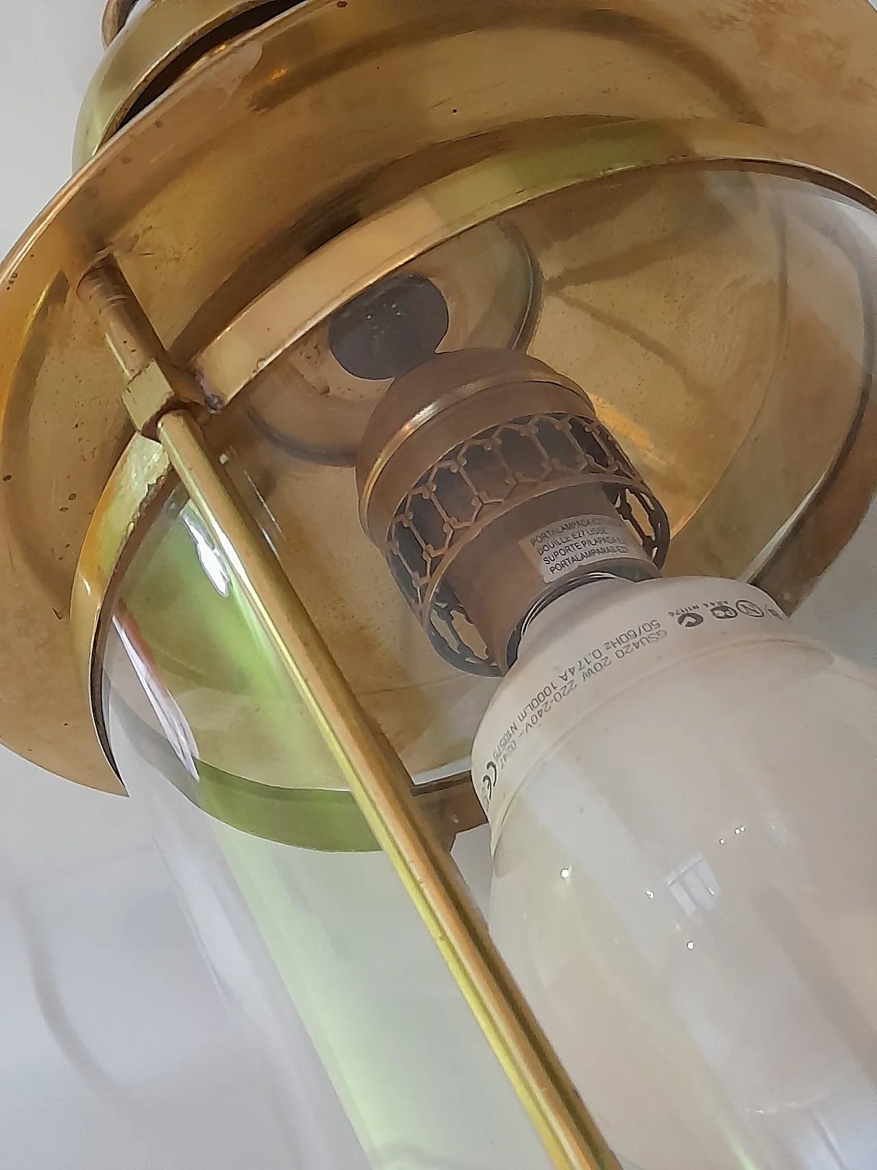 Pair of maritime style lamps, 70s 17