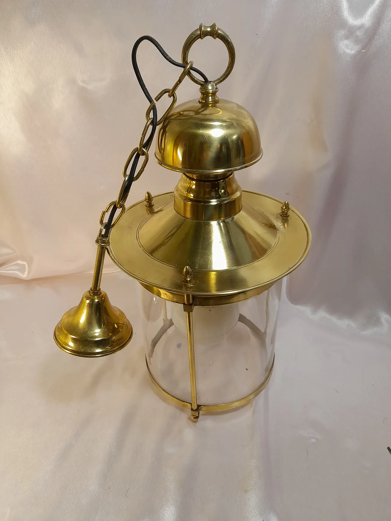 Pair of maritime style lamps, 70s 22