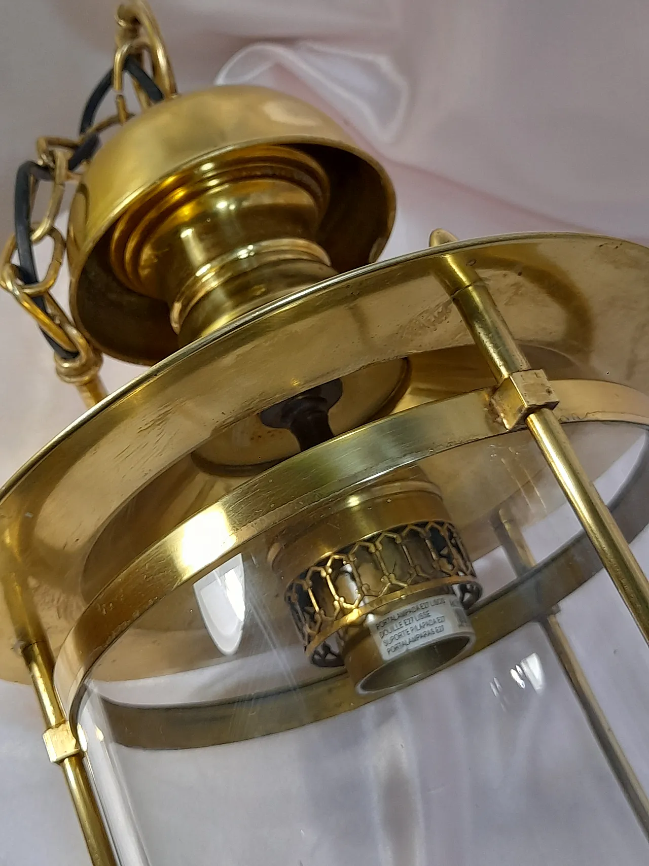 Pair of maritime style lamps, 70s 29