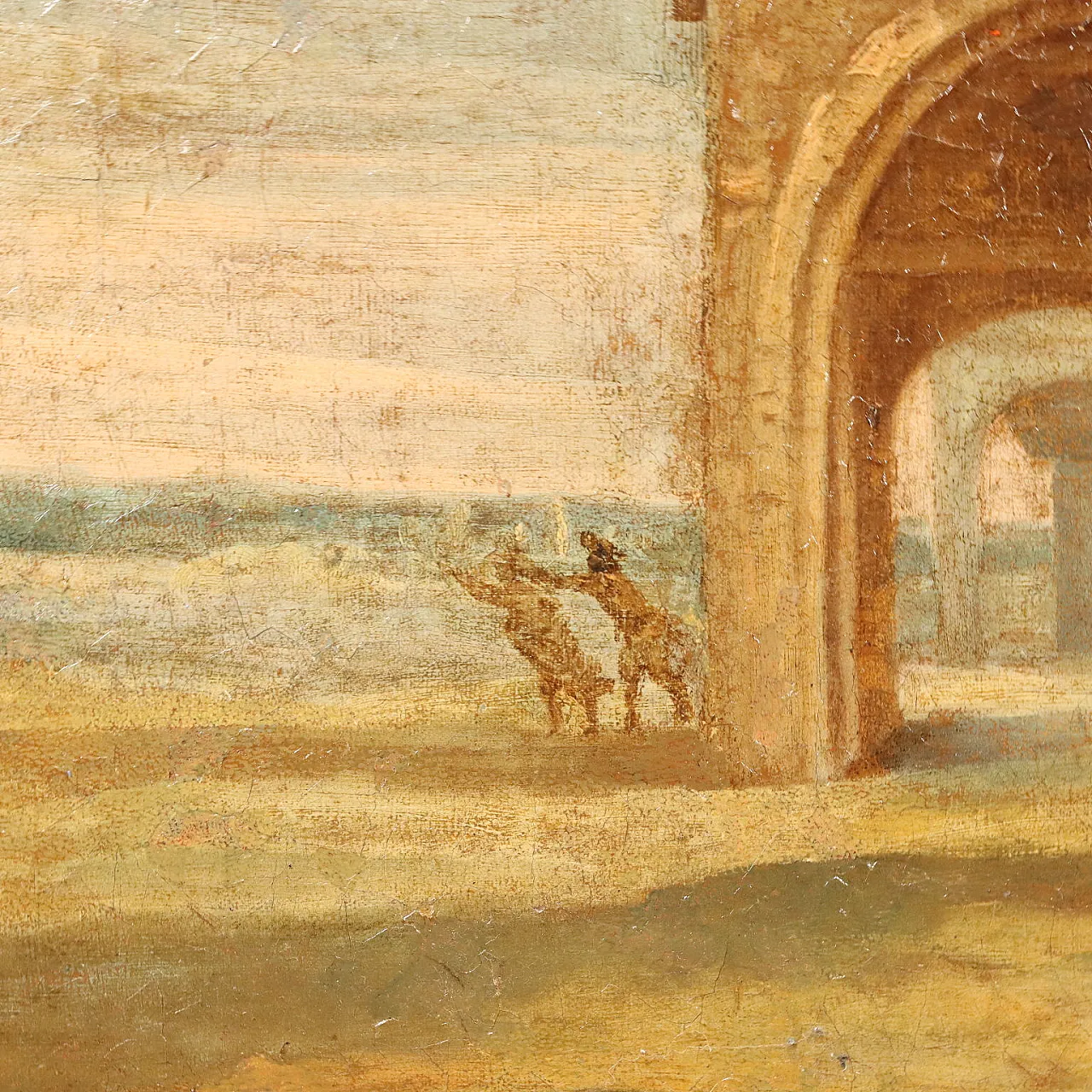 Scene of Popular Life, oil on canvas, 18th century 9