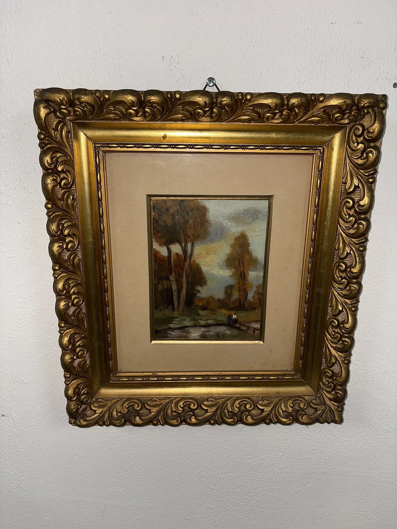 Coppia quadri antichi, primo '900 4