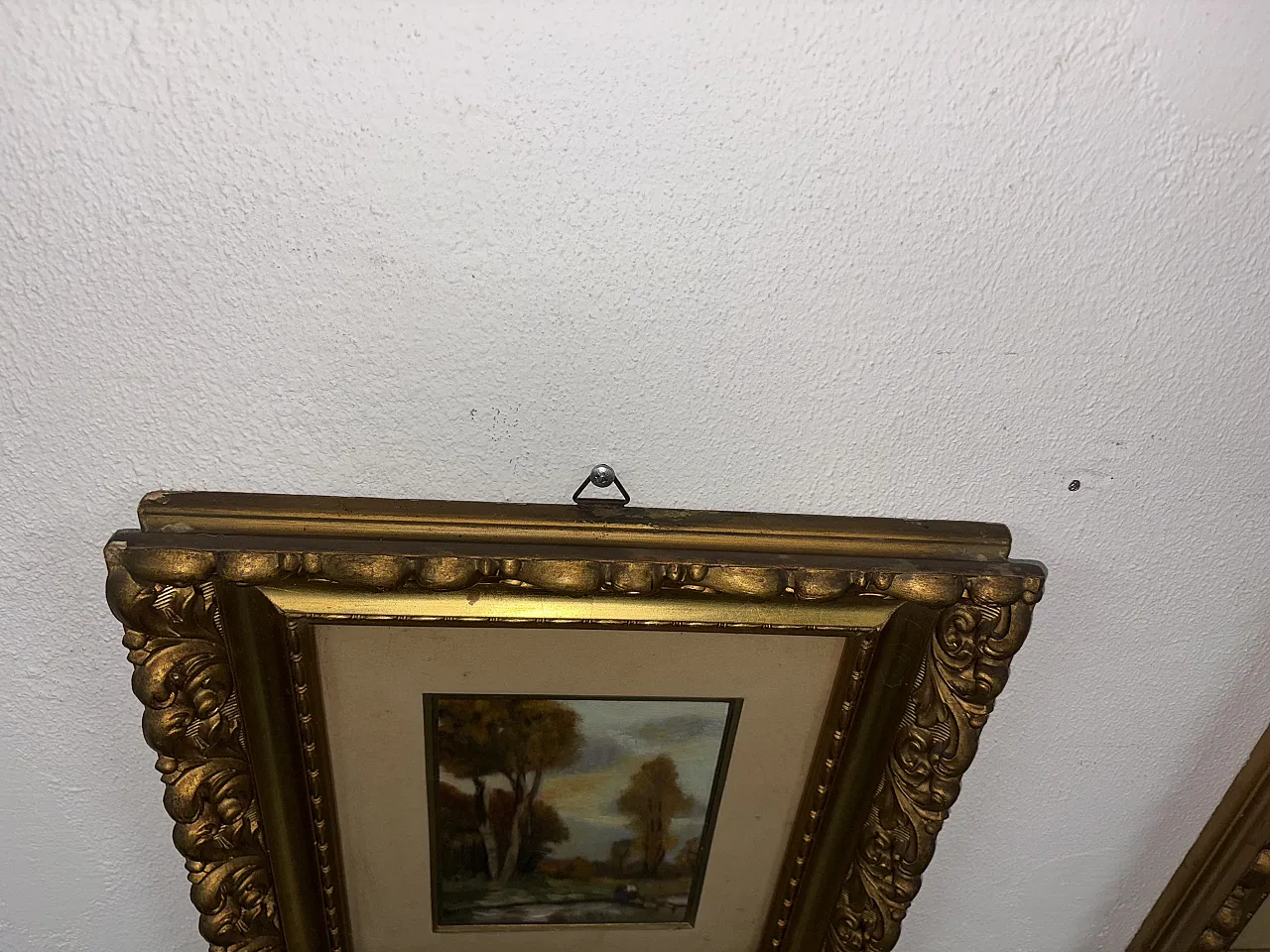 Coppia quadri antichi, primo '900 5