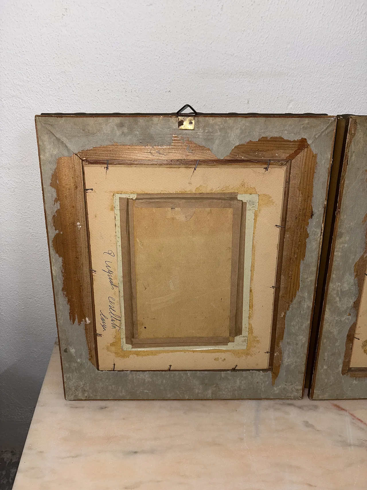 Coppia quadri antichi, primo '900 9