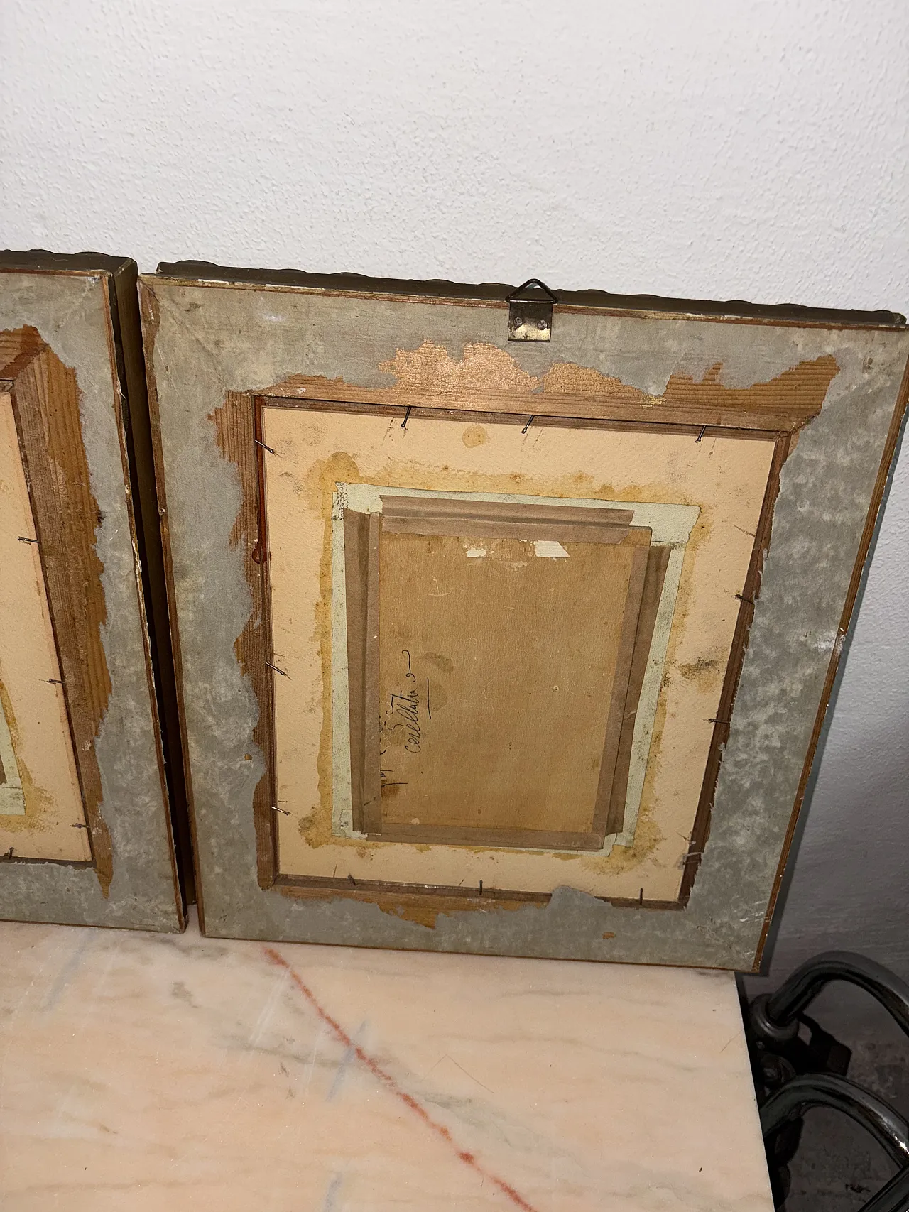 Coppia quadri antichi, primo '900 10