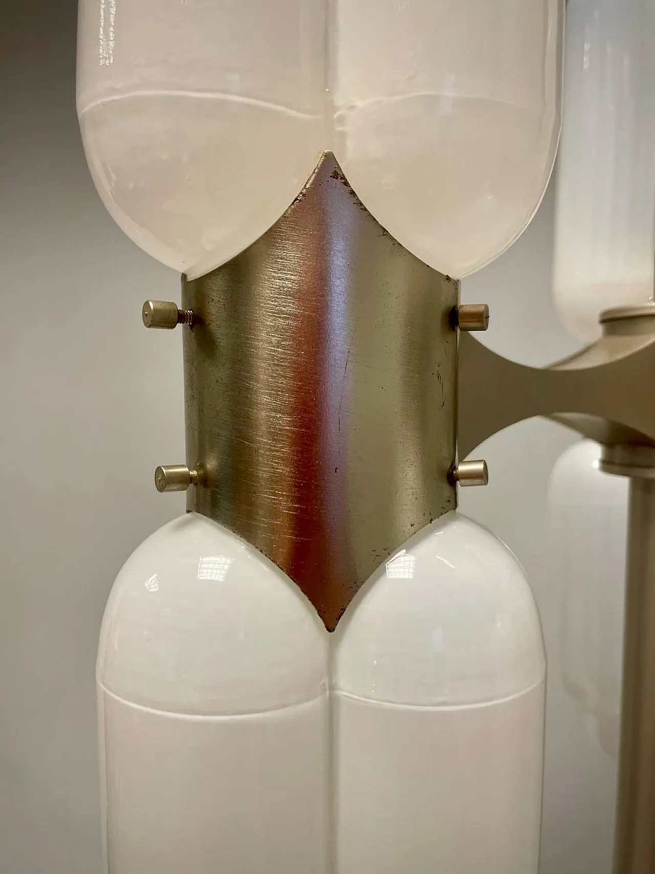 Lampadario Torpedo di Carlo Nason per Mazzega, fine '900 10