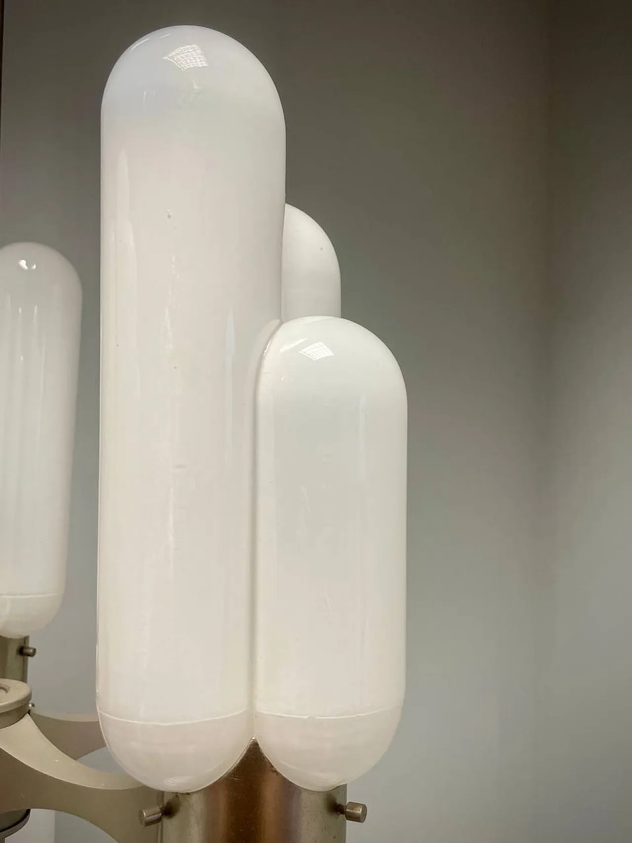 Lampadario Torpedo di Carlo Nason per Mazzega, fine '900 12