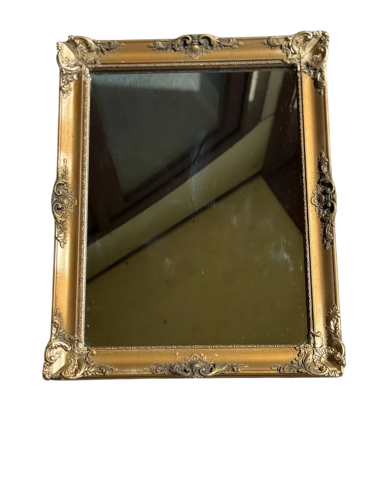 Specchio Biedermeier piccolo in legno, '800 10