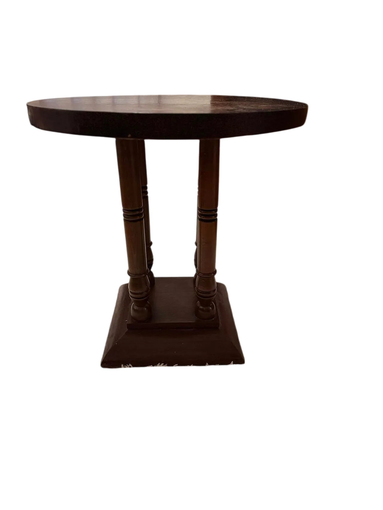 Art Deco round side table, 1930s 8