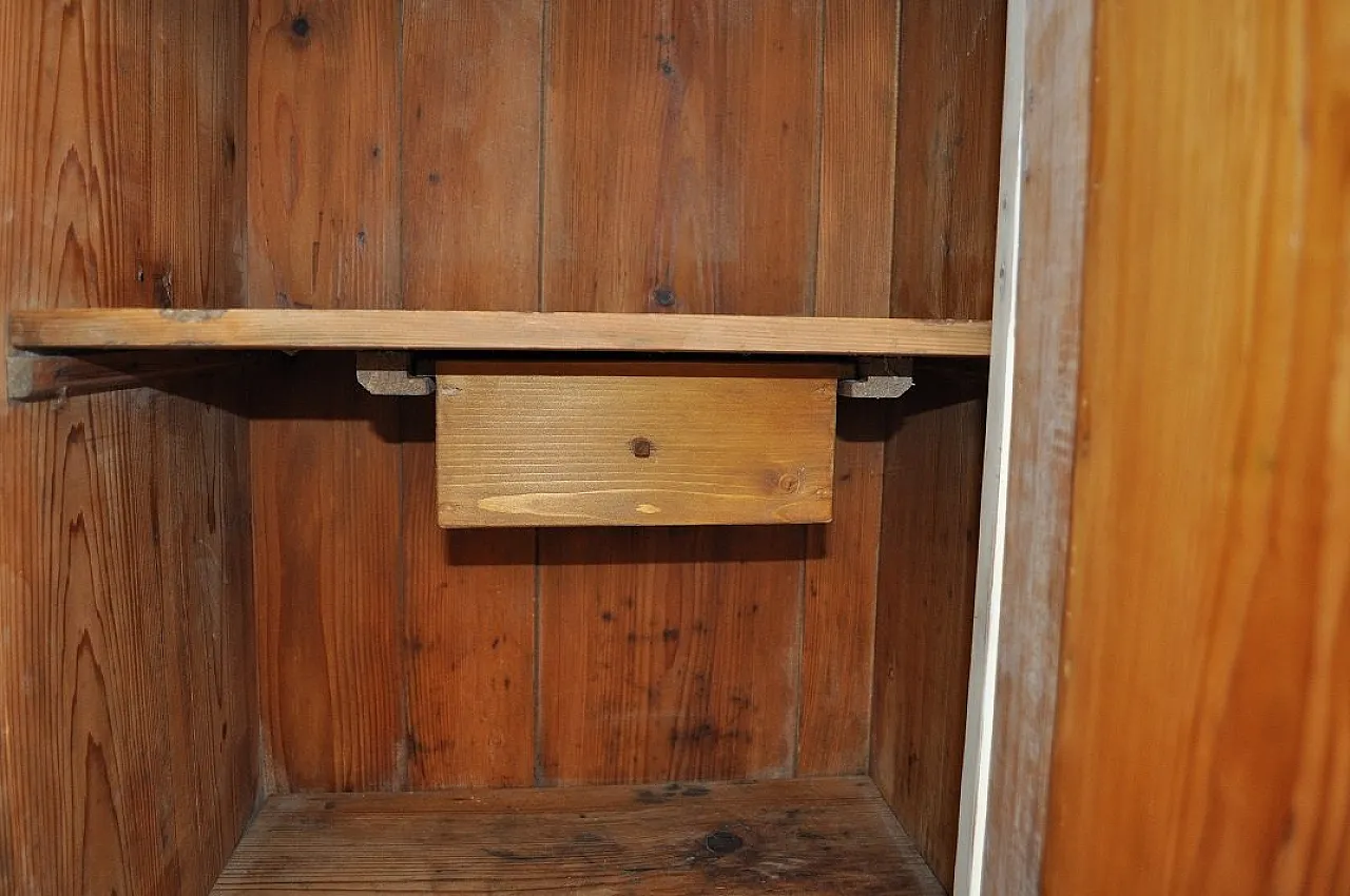 Armadio doppio dipinto in legno, '900 9