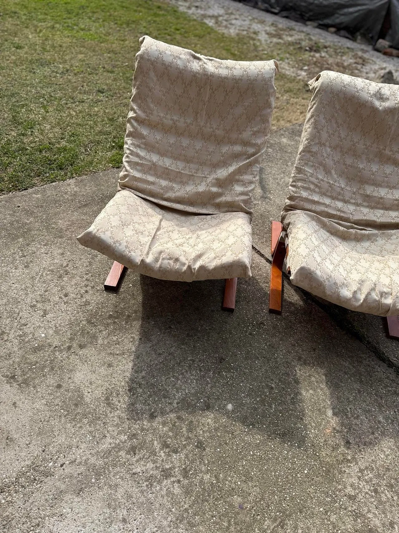 Pair of Siesta chairs by Ingmar Relling, 1960s 2