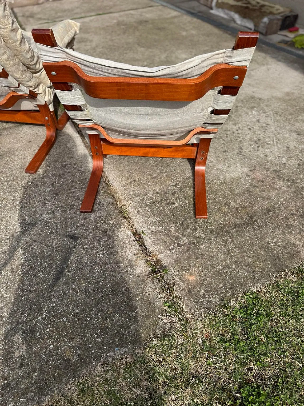 Pair of Siesta chairs by Ingmar Relling, 1960s 5