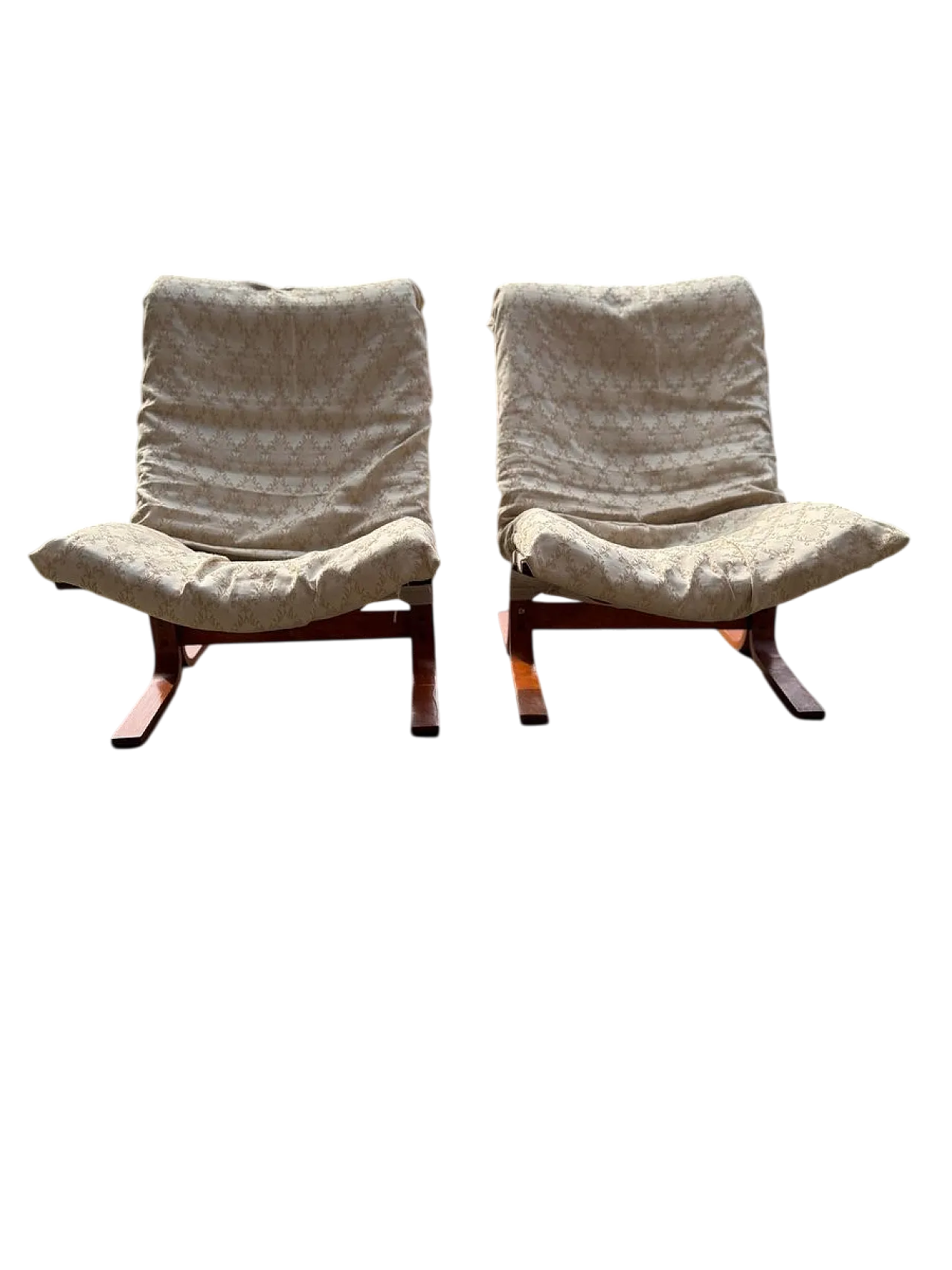 Pair of Siesta chairs by Ingmar Relling, 1960s 7