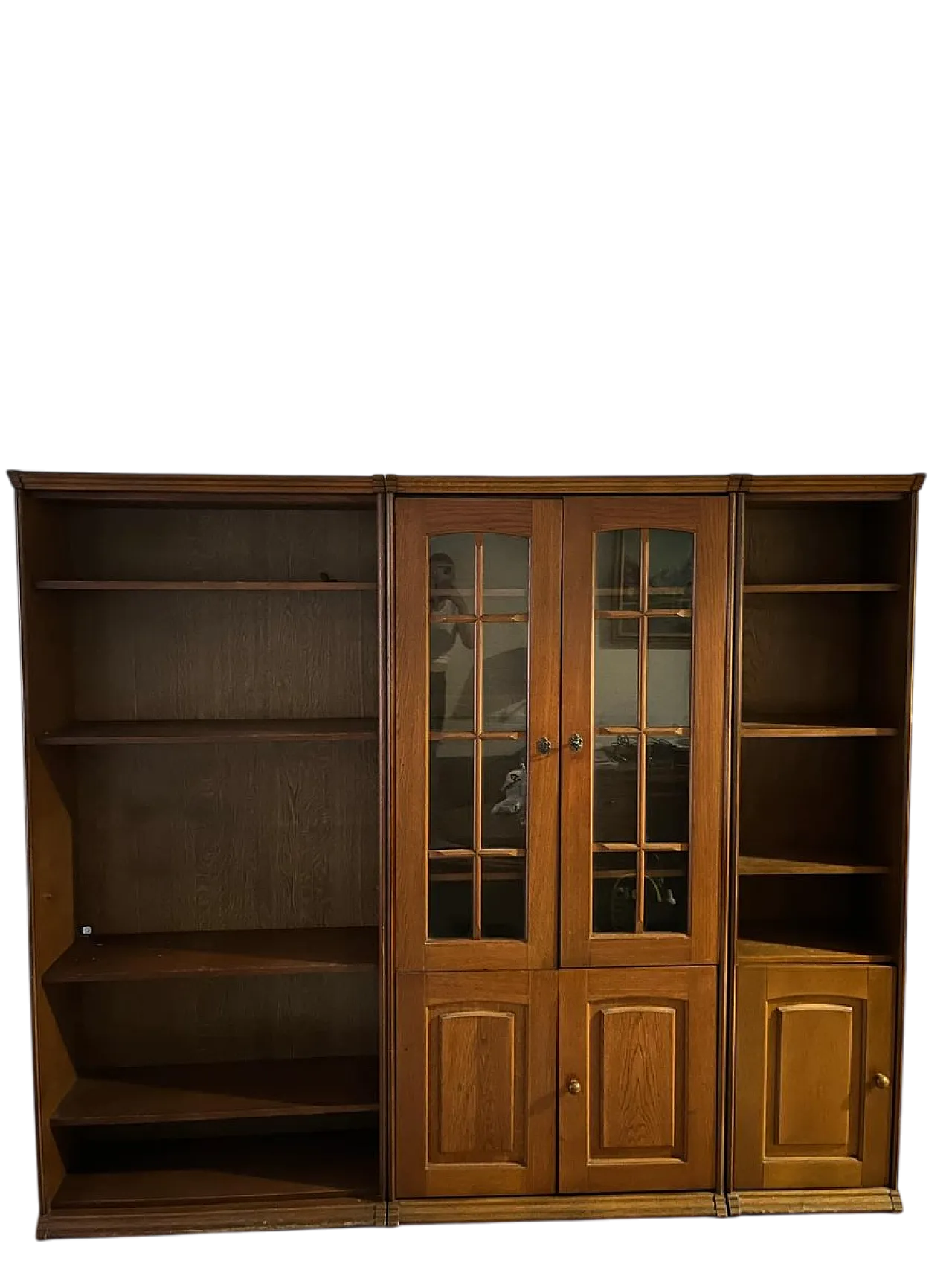 3 Vetrine in legno, anni '70 6