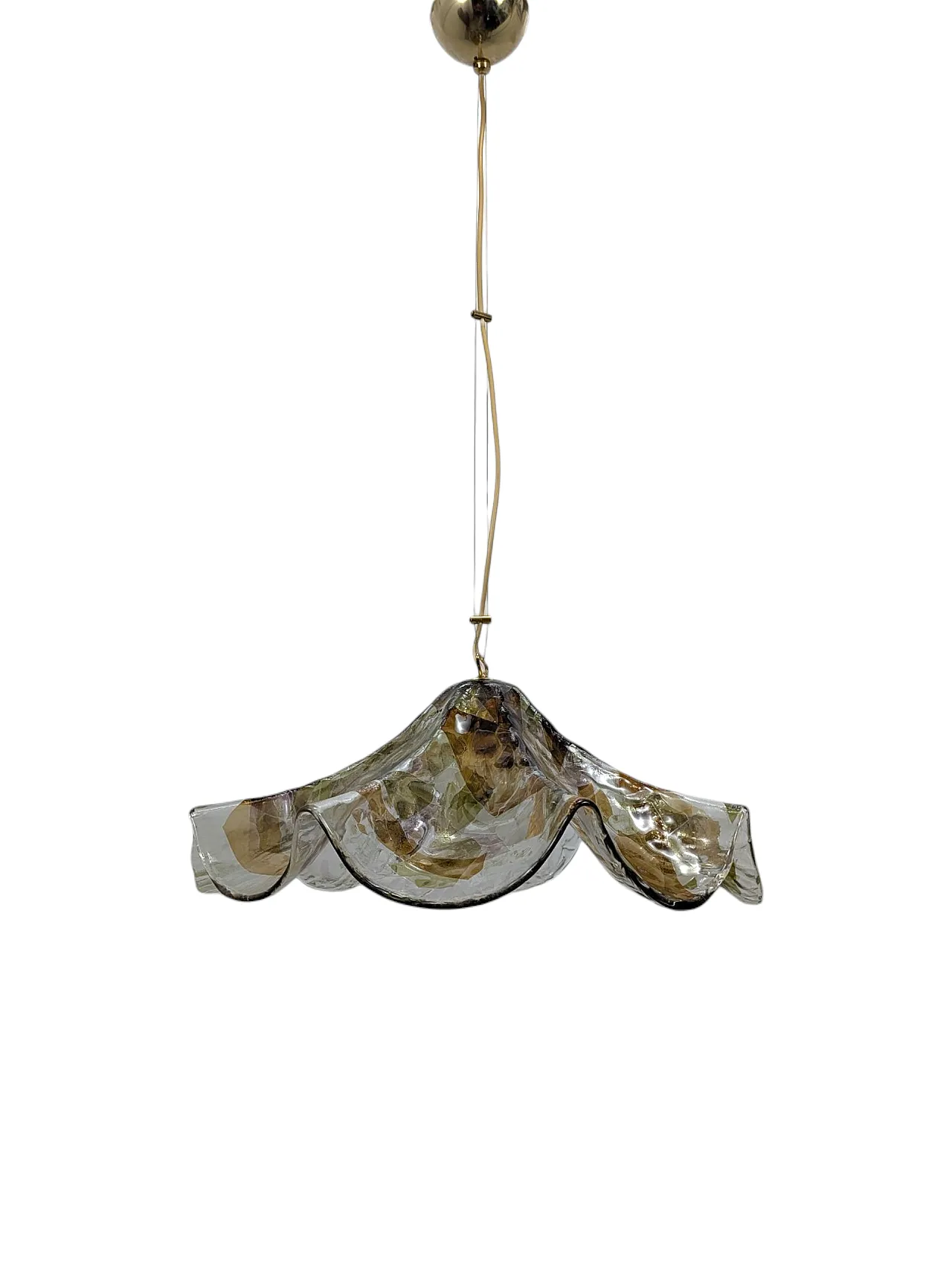 Murano glass suspension chandelier La Murrina, late 20th century 1