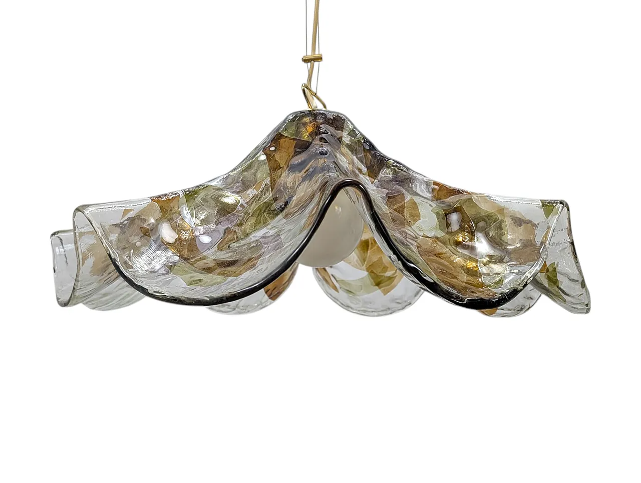 Murano glass suspension chandelier La Murrina, late 20th century 3