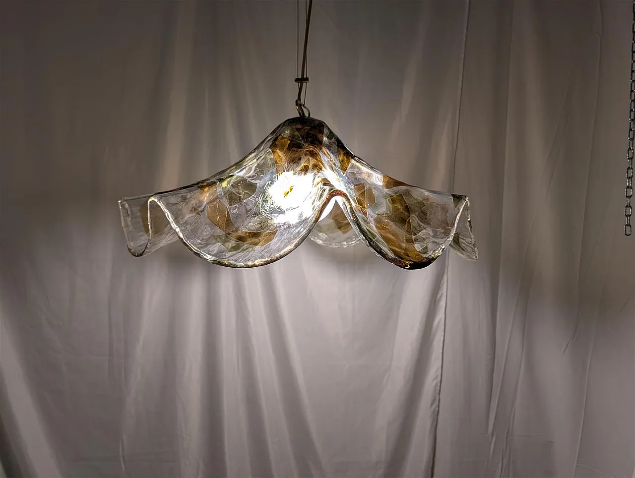 Murano glass suspension chandelier La Murrina, late 20th century 9