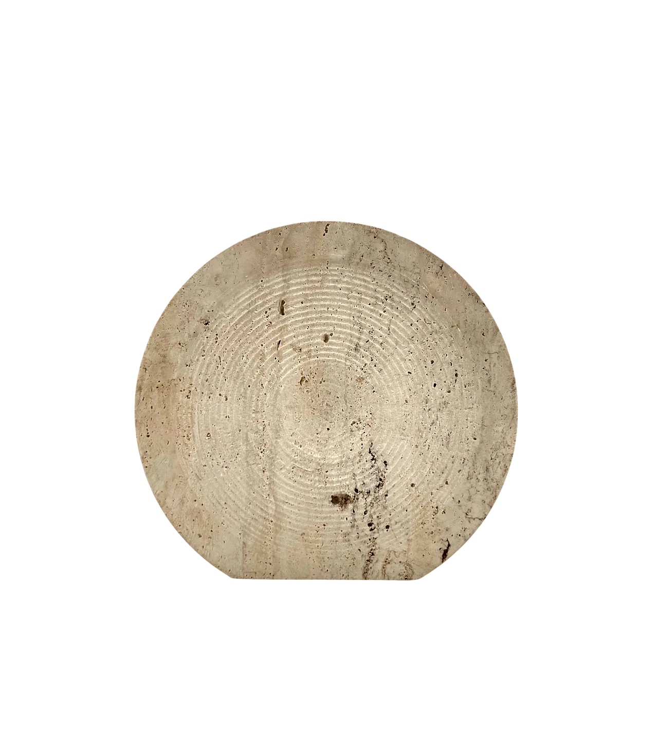 Travertine solifleur vase by Cerri Nestore, 1970s 14