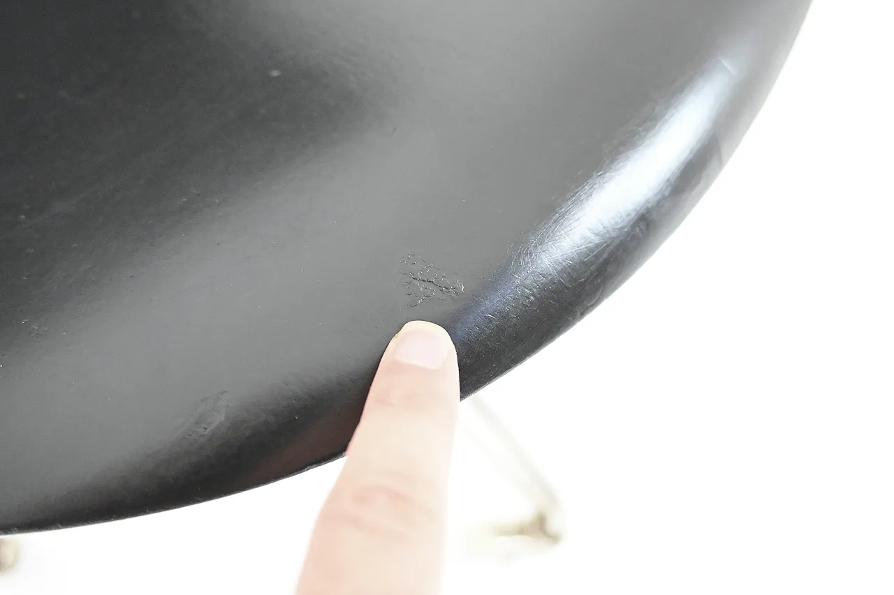 Sedia modello 3217 di Arne Jacobsen per Fritz Hansen, anni '60 9