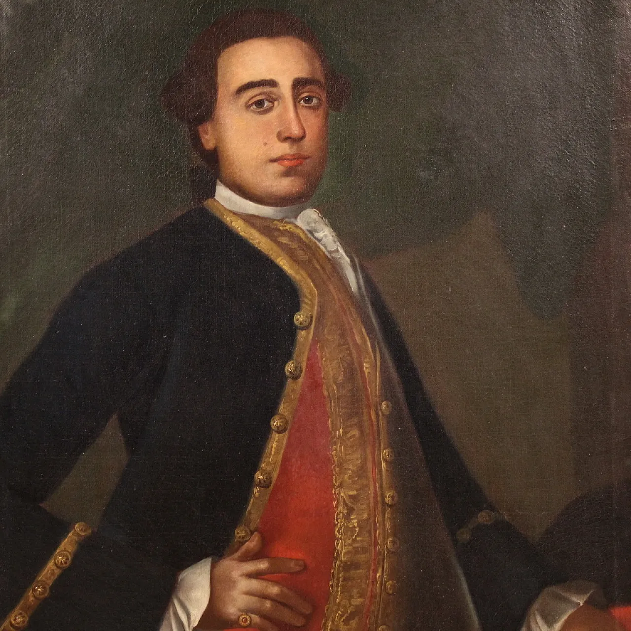 Ritratto di Gentiluomo, olio su tela, '700 4