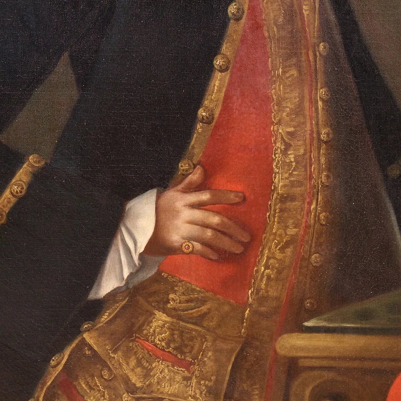 Ritratto di Gentiluomo, olio su tela, '700 10