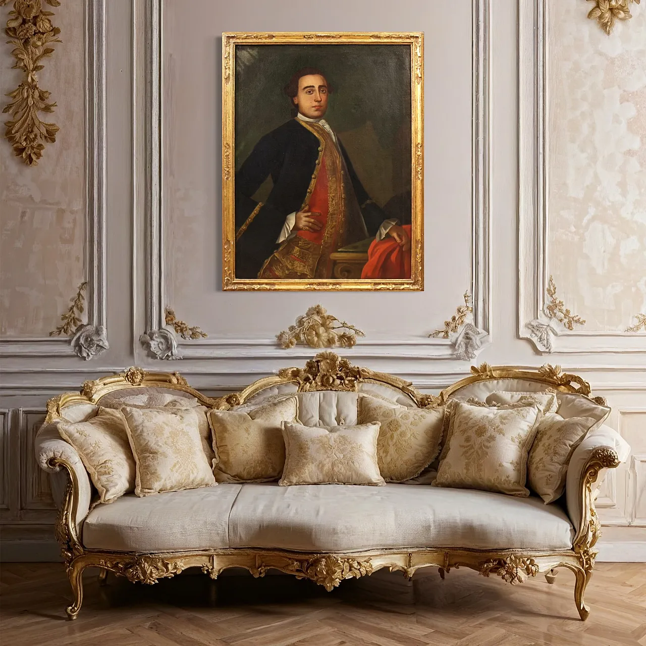 Ritratto di Gentiluomo, olio su tela, '700 14