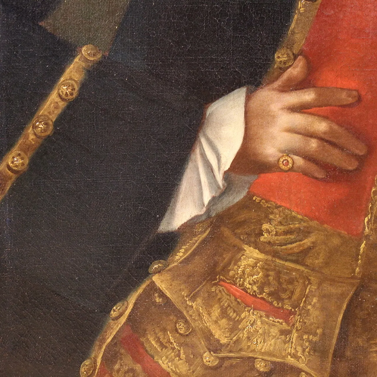 Ritratto di Gentiluomo, olio su tela, '700 15