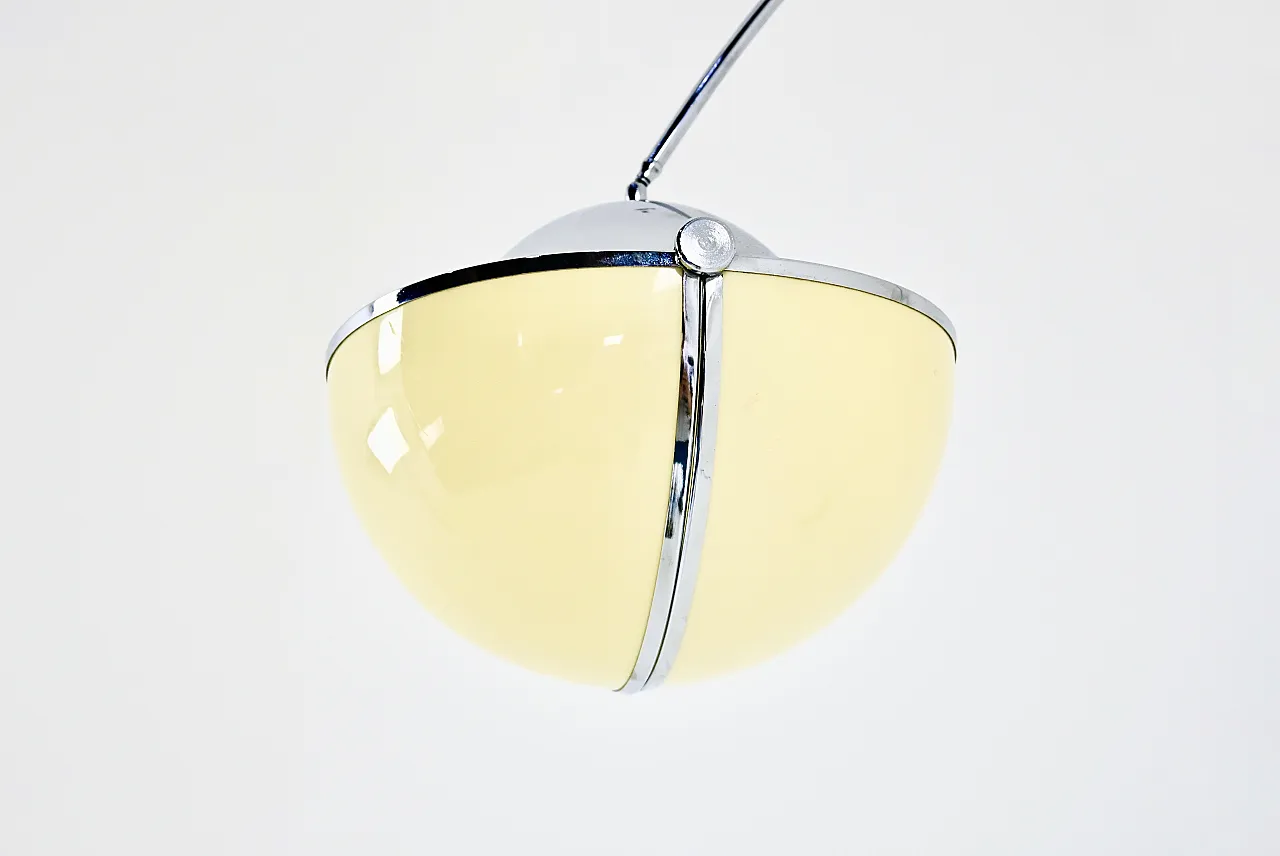 "Pac-Man" lampada da pavimento arco di Superstudio per Poltronova, anni '70 5