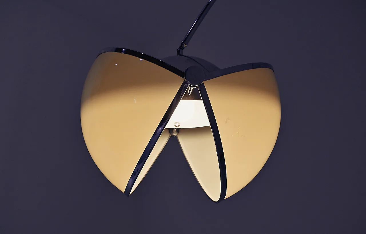 "Pac-Man" lampada da pavimento arco di Superstudio per Poltronova, anni '70 8