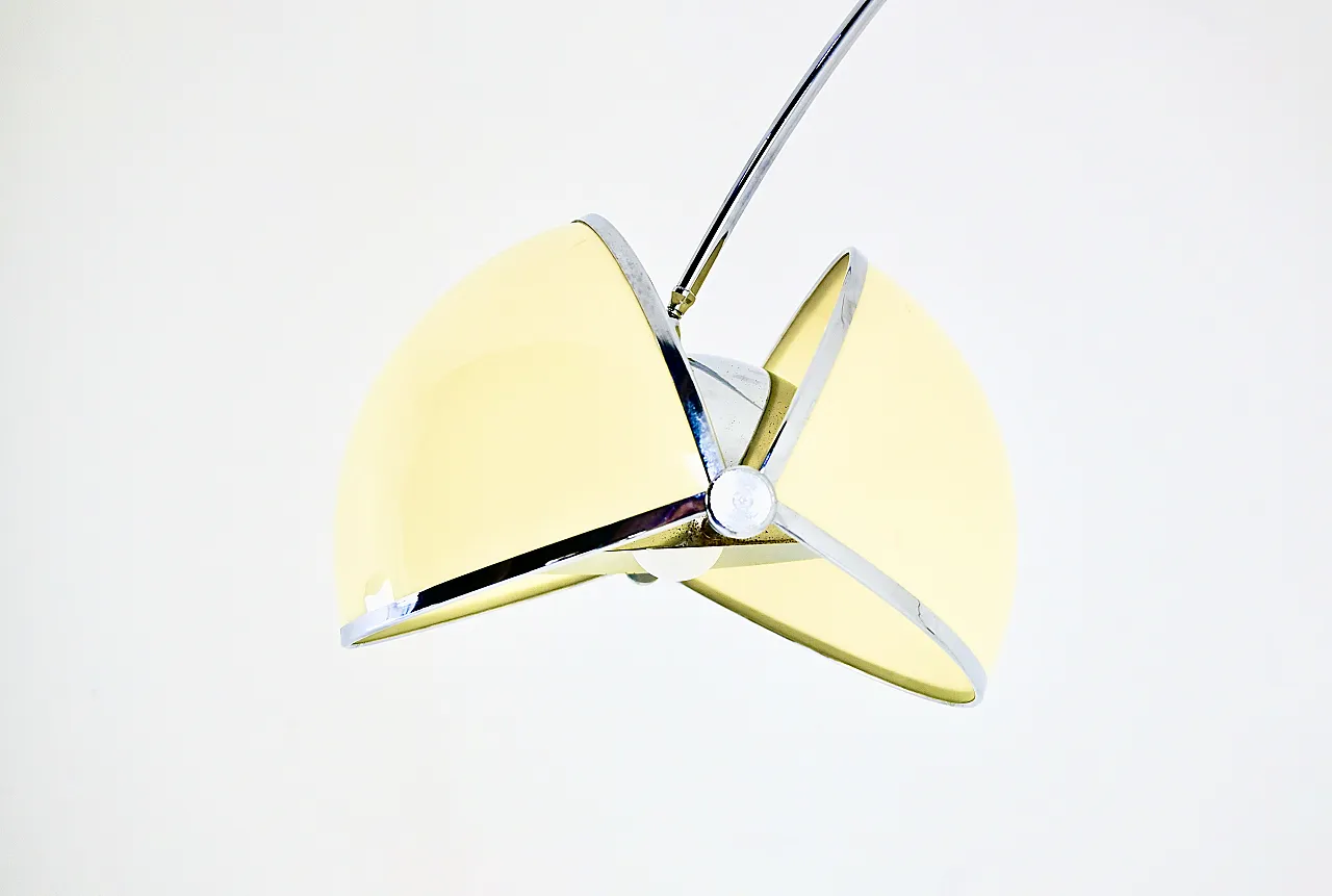 "Pac-Man" lampada da pavimento arco di Superstudio per Poltronova, anni '70 9