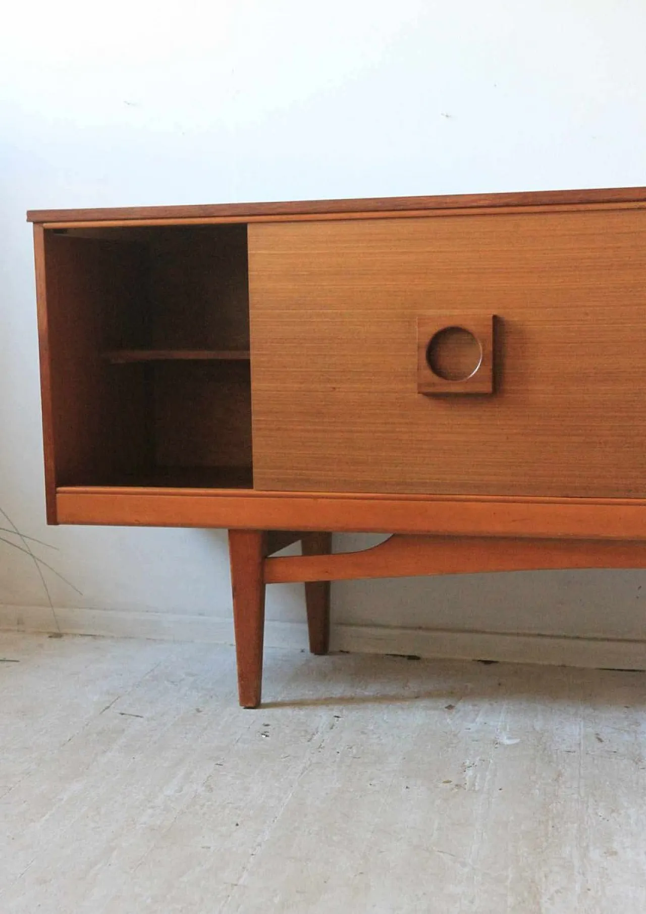 Credenza Mid-Century moderna in teak di Mogens Kold, anni '60 5