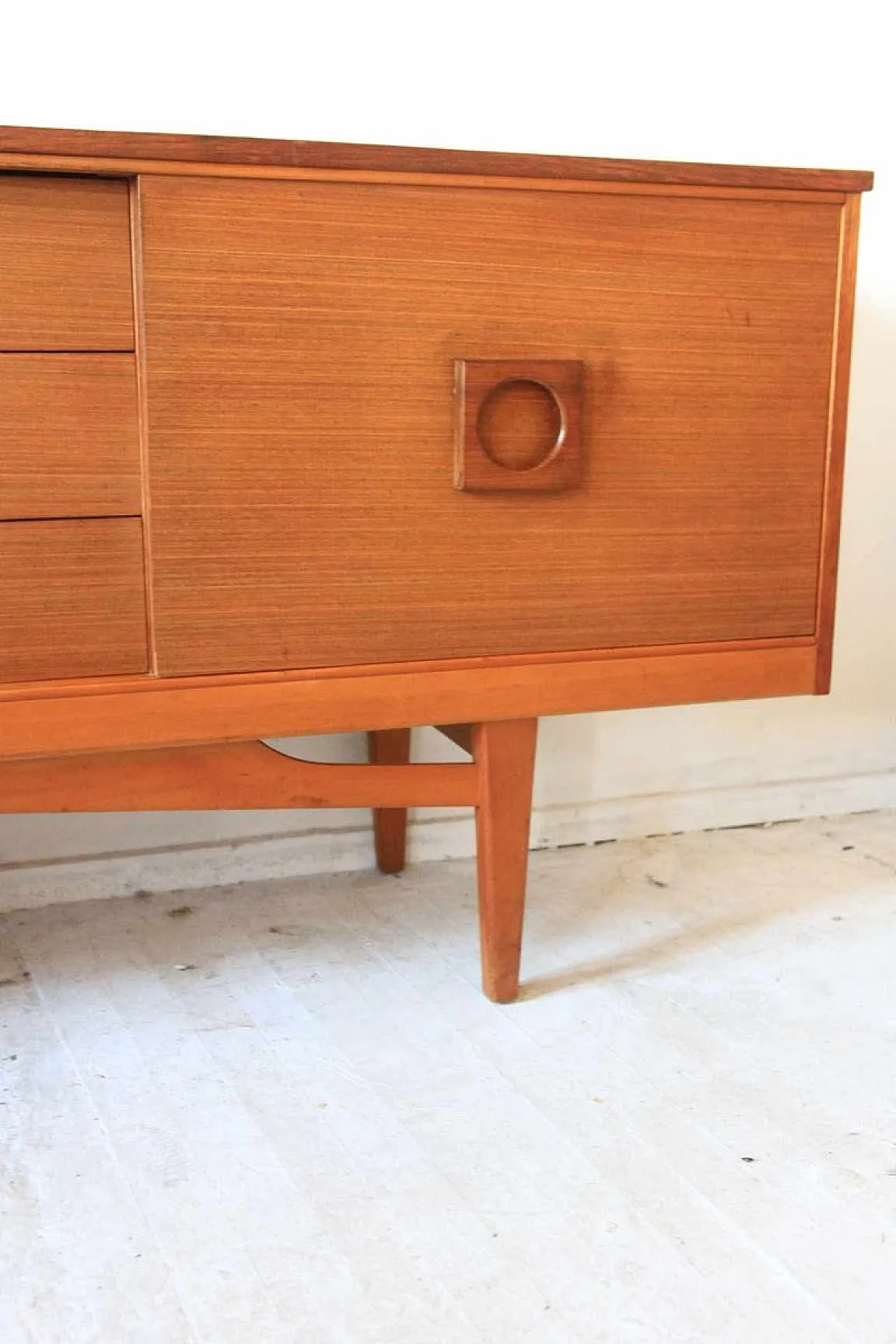 Credenza Mid-Century moderna in teak di Mogens Kold, anni '60 6
