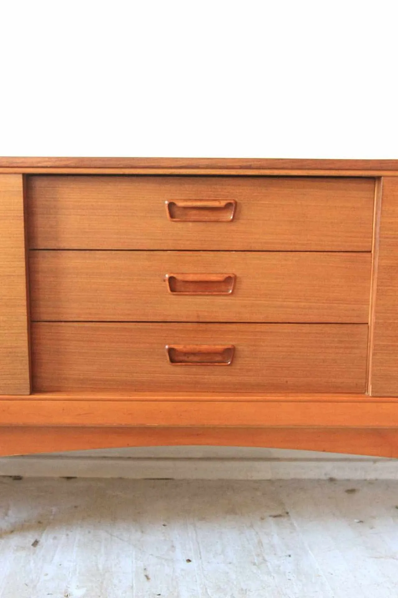 Credenza Mid-Century moderna in teak di Mogens Kold, anni '60 7
