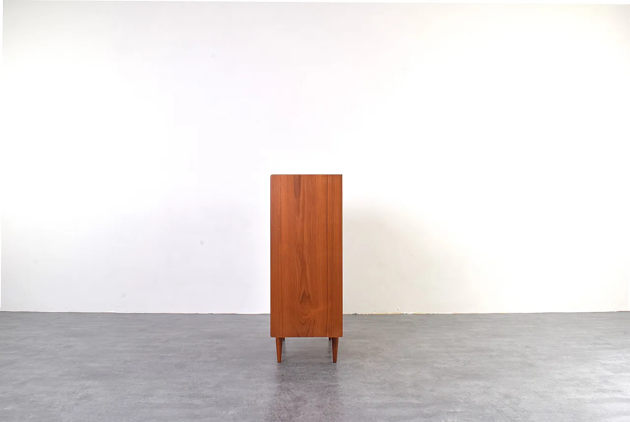 Mid-Century danish teak chest of drawers, 1960s 5